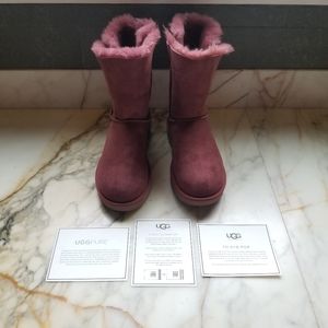 UGG Nash booties-size 8 - Burgundy